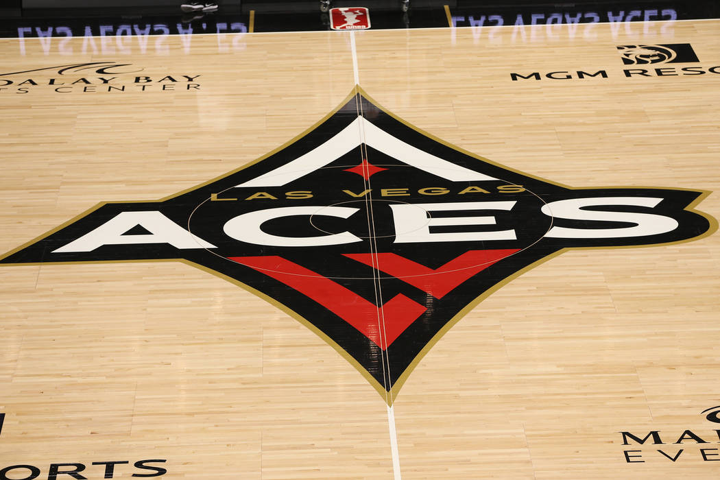 The Mandalay Bay Events Center during a Las Vegas Aces practice in Las Vegas, Friday, May 25, 2018. Erik Verduzco Las Vegas Review-Journal @Erik_Verduzco
