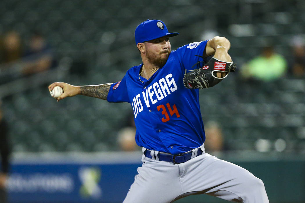 Las Vegas 51s pitcher Andrew Church (Ralph Thompson)