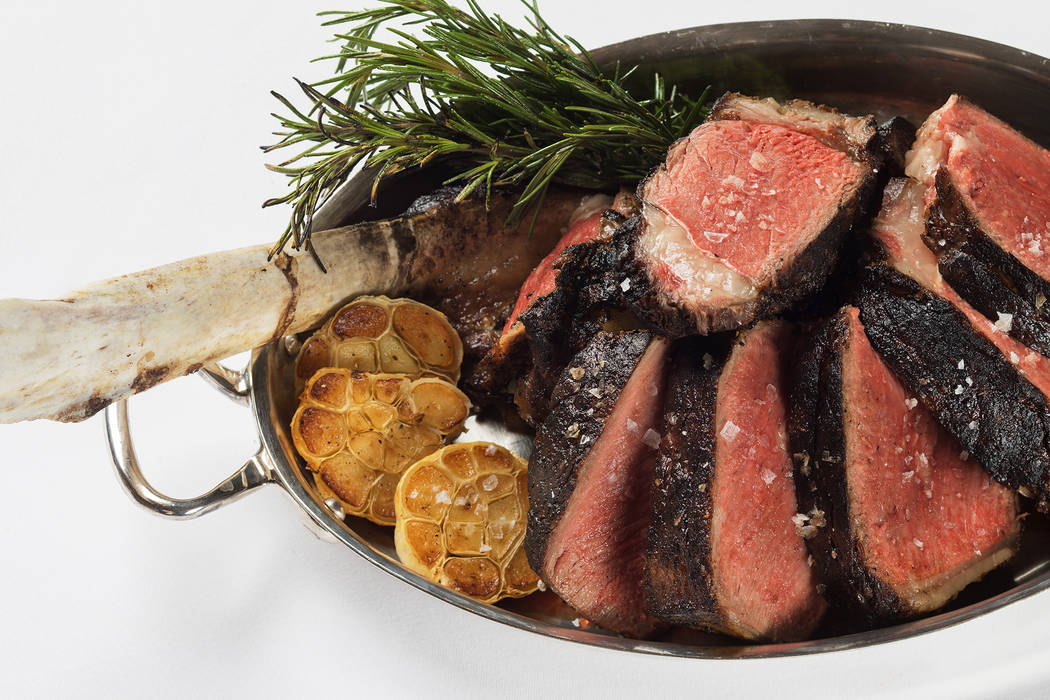 Wolfgang Puck encourages guests to make good use of the bar menu to sample lots of small bites in one visit to Spago. Anthony Mair