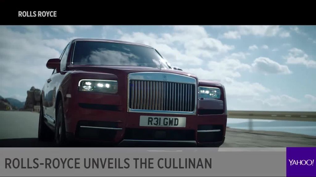 Rolls-Royce unveils SUV with $325K price tag