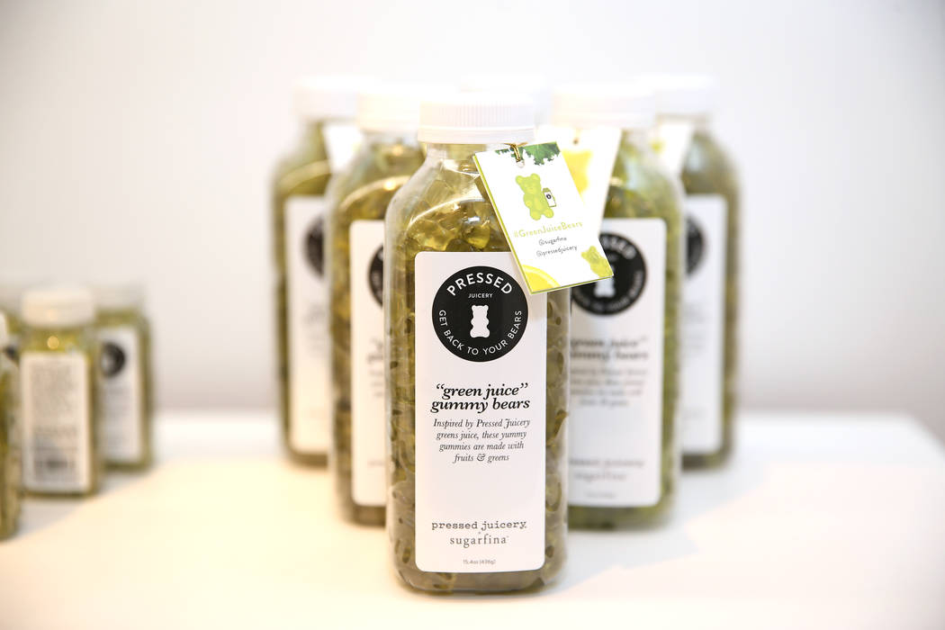 Gummies at Sugarfina inside Fashion Show Mall in Las Vegas, Wednesday, May 23, 2018. Sugarfina opened its Las Vegas location in April. Erik Verduzco Las Vegas Review-Journal @Erik_Verduzco