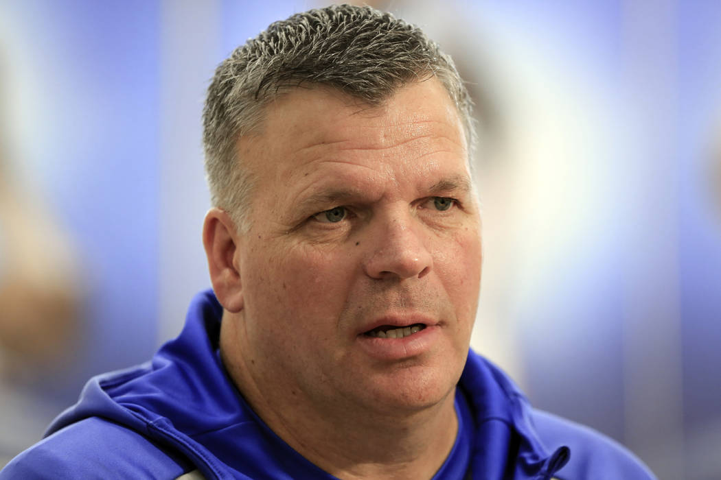 Creighton basketball coach Greg McDermott speaks in Omaha, Neb., Thursday, March 1, 2018. McDermott's high-risk decision to bring in Marcus Foster as a transfer three years ago has been highly rew … | Creighton basketball coach Greg McDermott speaks in Omaha, Neb., Thursday, March 1, 2018. McDermott's high-risk decision to bring in Marcus Foster as a transfer three years ago has been highly rew … |