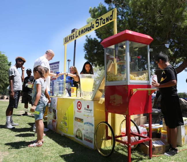 Las Vegas lemonade event targets childhood cancer research Las Vegas