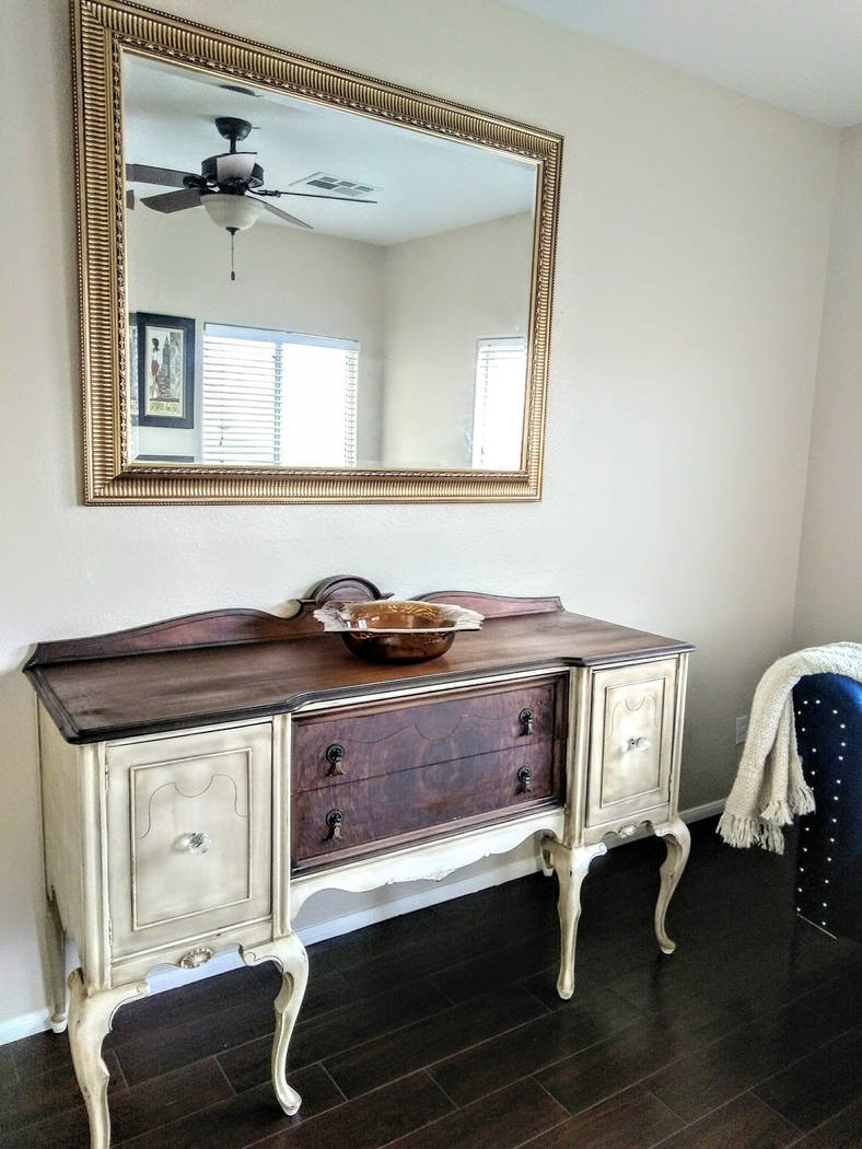 Fontella Interior Design and Home Staging Patricia Hansen of Fontella Interior Design and Home Staging restored this buffet.