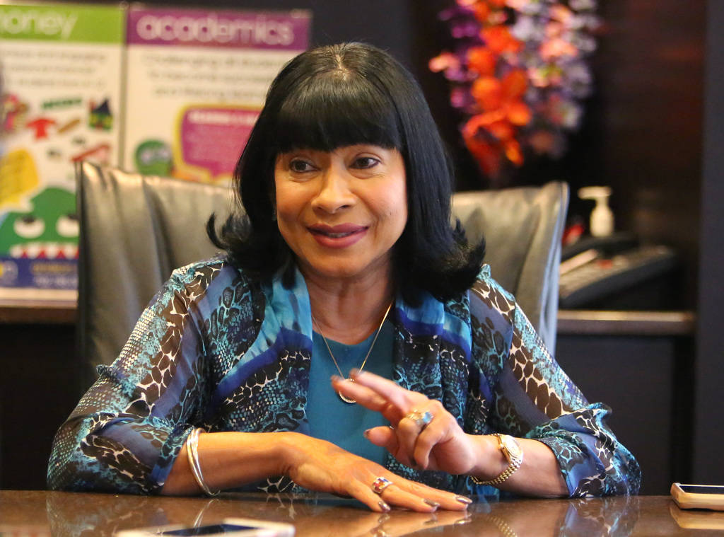 Sonia Anderson, founder and CEO OF Andson, Inc., speaks during an interview with the Las Vegas Review-Journal at her Las Vegas office on Thursday, June 7, 2018. Bizuayehu Tesfaye/Las Vegas Review- ...