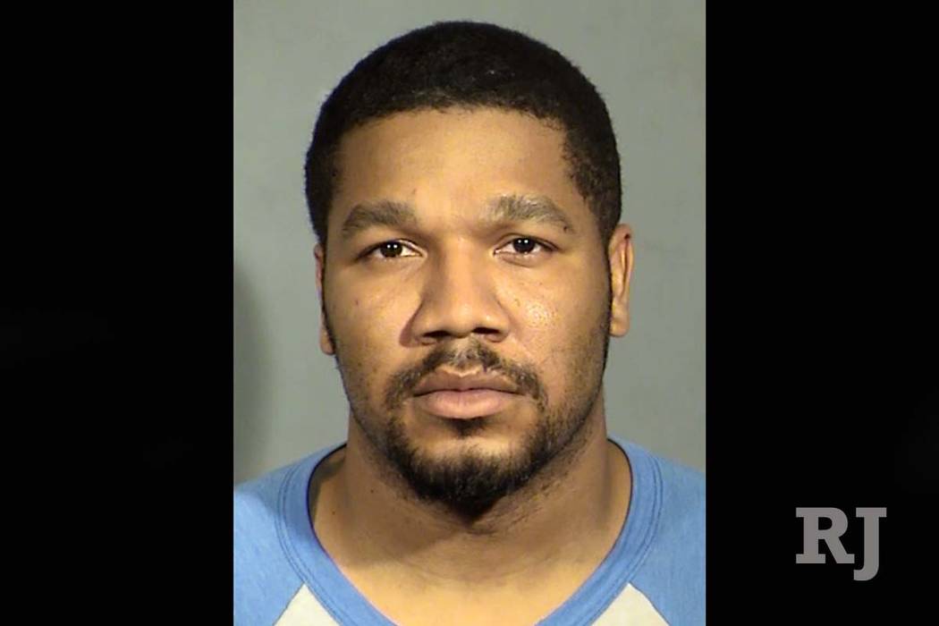 Julius Trotter is shown in an arrest photo from February 2017. (Las Vegas Metropolitan Police Department)