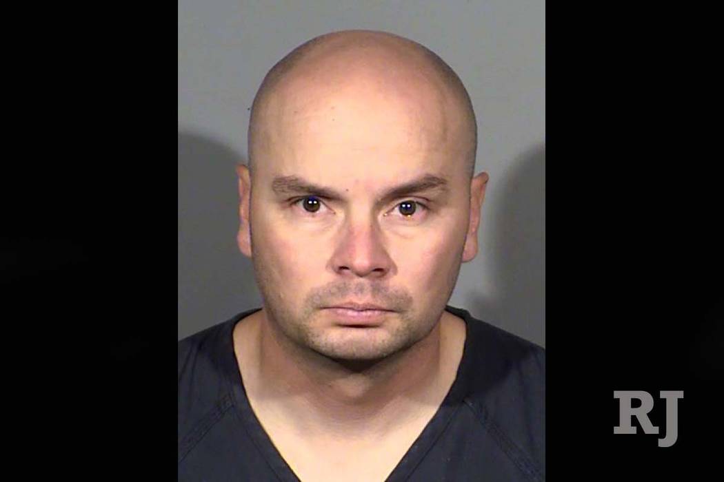 Las Vegas Metropolitan Police Officer Manuel Gutierrez has been charged with sexual assault. (Las Vegas Metropolitan Police Department)