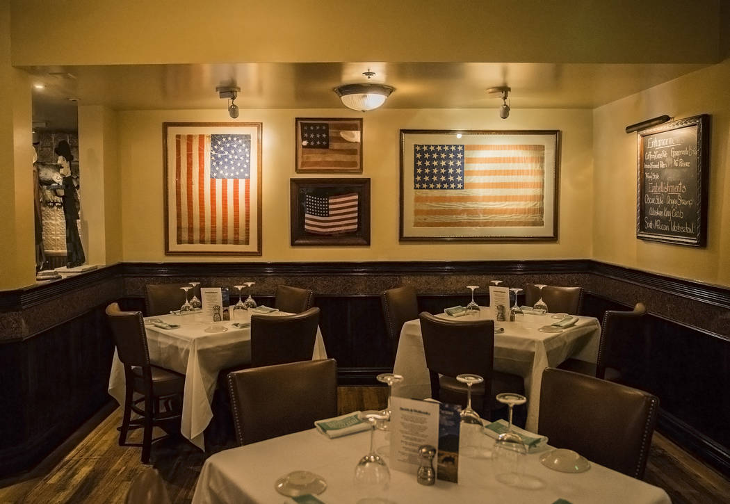 Smith & Wollensky is closing it's doors after a 17 year run on The Strip, and will auction off much of it's artwork and historical memorabilia. Photo taken on Friday, May 26, 2017, at Smith &a ...
