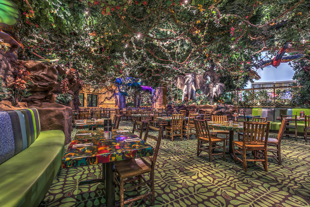 The interior of the Rainforest Cafe. (Rainforest Cafe)