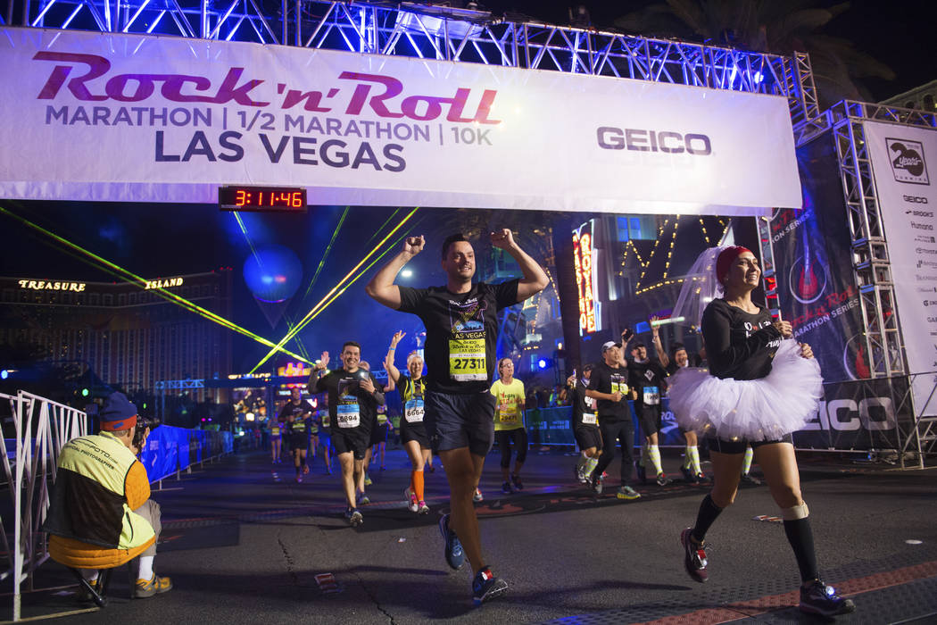 Las Vegas Rock And Roll Marathon Elevation Chart