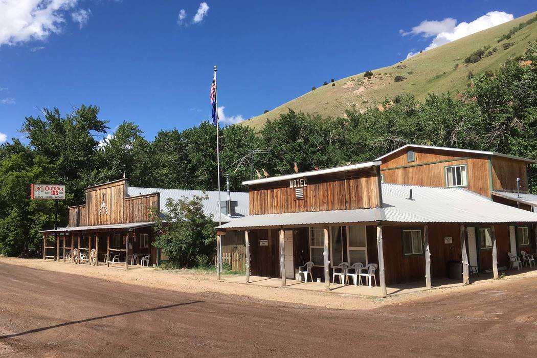 The Outdoor Inn on Main Street in Jarbidge on June 21, 2018. (Jason Stegall)