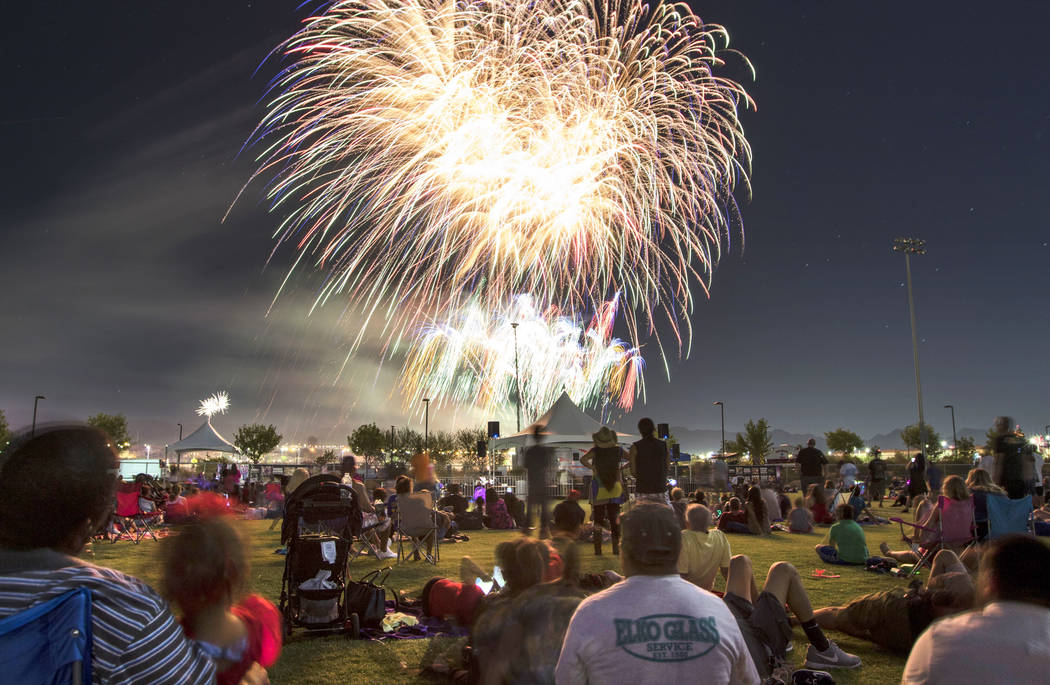 Fireworks Celebrations For 4th Of July Week In Las Vegas Las