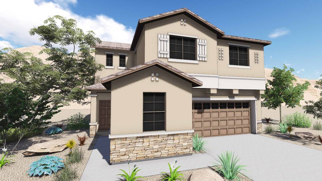 Homebuilder Summit Homes of Nevada and Presidio Residential Capital have announced that sales are open at Duneville Meadows, a new community in southwest Las Vegas. (Summit Homes of Nevada)