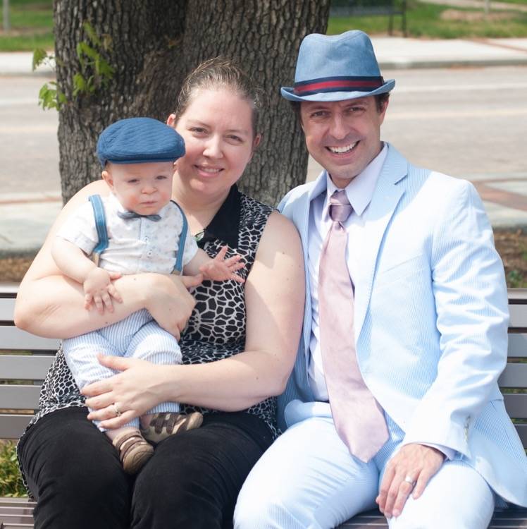 Rhea Hospitality owners Deanna and Colin Crossman, pictured here with their son Xander, have acquired the Resort on Mount Charleston, about 40 miles from the Las Vegas Strip. (Colin Crossman)