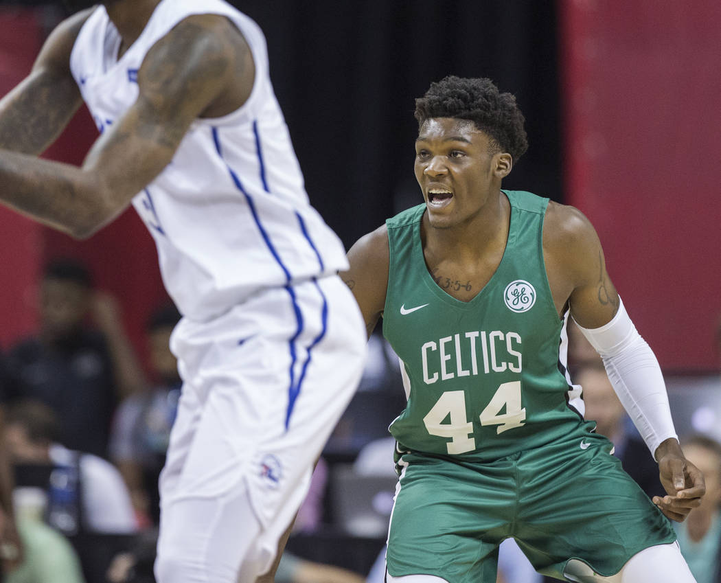 Celtics’ Robert Williams injures knee after promising start Las Vegas