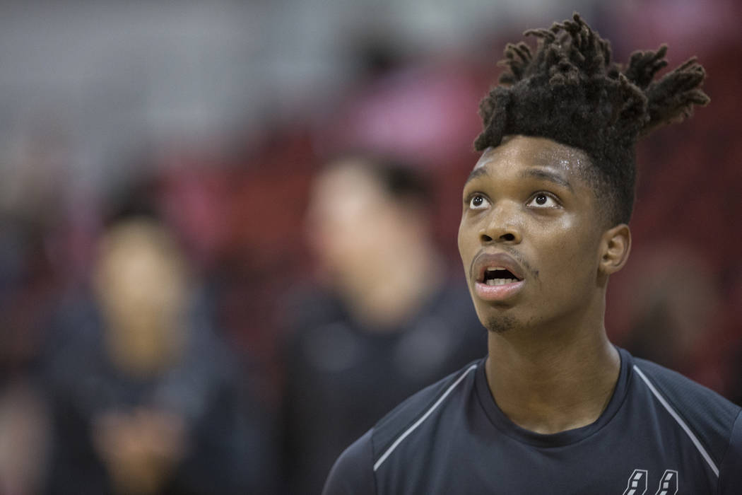 Lonnie Walker IV’s unique style an easy fit with Spurs Las Vegas