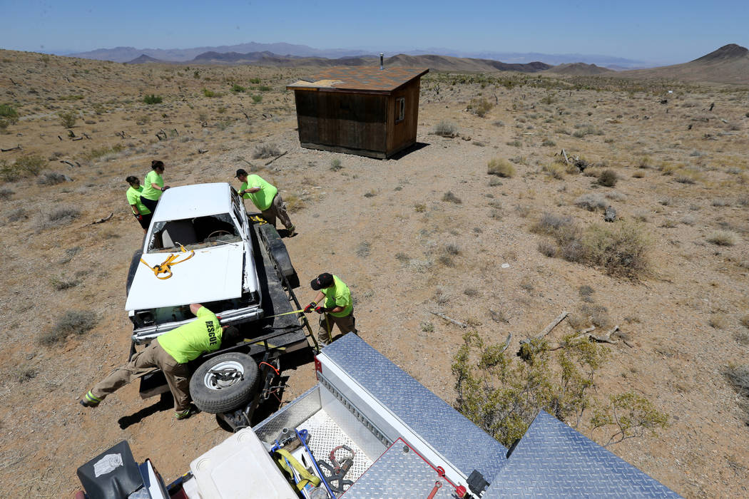 Deserted Datsun near Las Vegas helps man cope with loss | Las Vegas Review-Journal