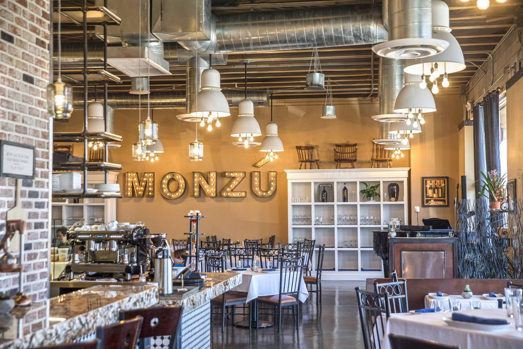 Pizzeria Monzú on Monday, July 2, 2018, in Las Vegas. Benjamin Hager Las Vegas Review-Journal @benjaminhphoto