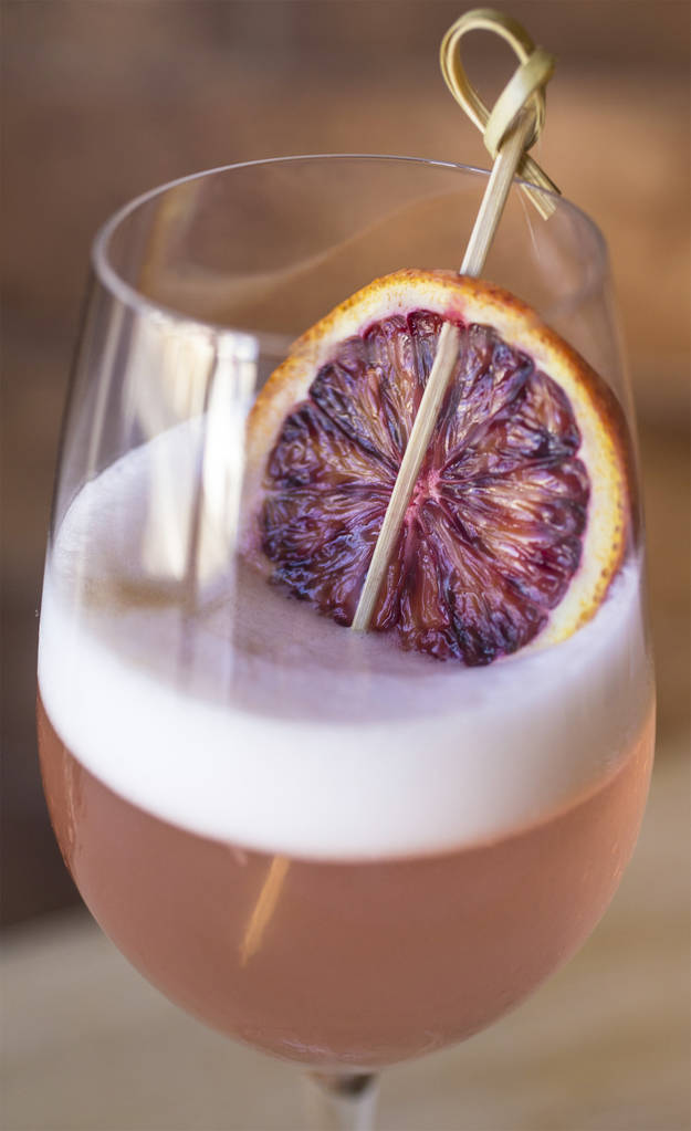 Grappa sour at Pizzeria Monzú on Monday, July 2, 2018, in Las Vegas. Benjamin Hager Las Vegas Review-Journal @benjaminhphoto
