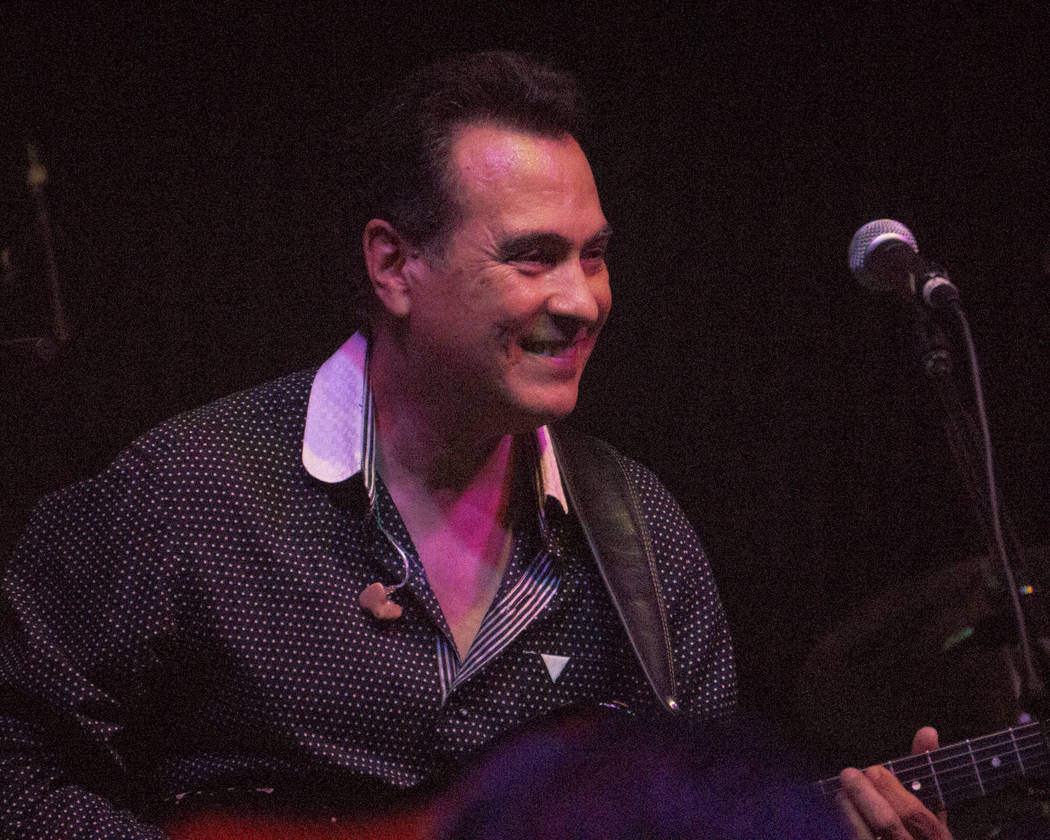 Jerry Lopez of Santa Fe & The Fat City Horns perform at the Copa Room at Bootlegger Bistro on Monday, July 2, 2018. (Ed Foster)