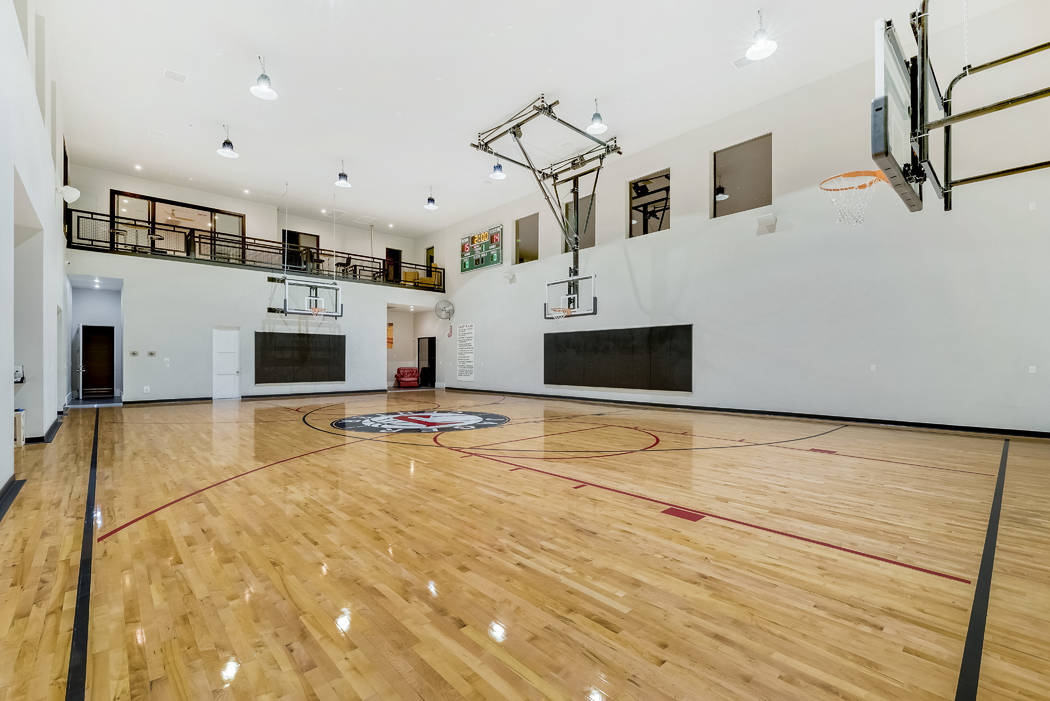 The basketball court. (Sotheby’s International Realty)