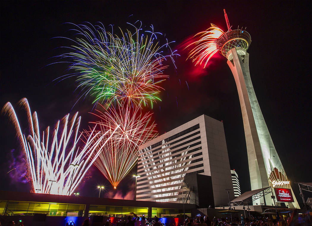 Las Vegas Strip goes ‘Red, White & Boom’ for July 4th Las Vegas