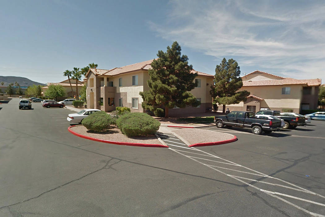 Henderson police and fire officials were called to a fire at an