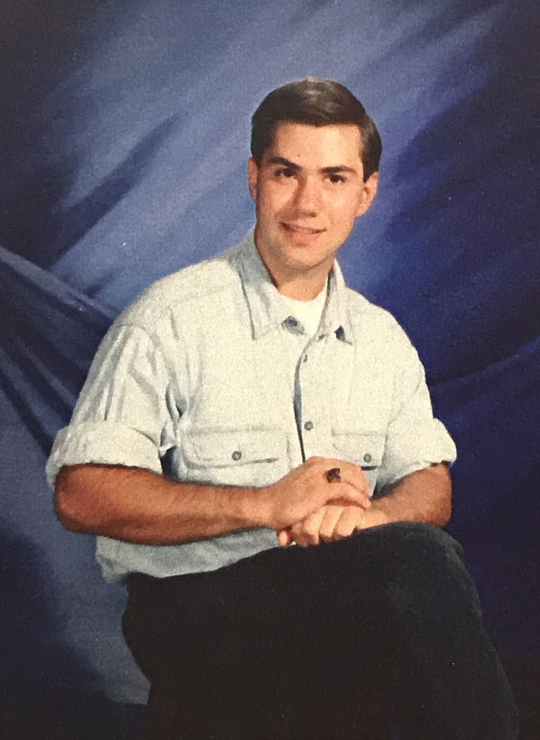 Jeremiah Miller is shown in a portrait obtained through Clark County District Court's evidence ...