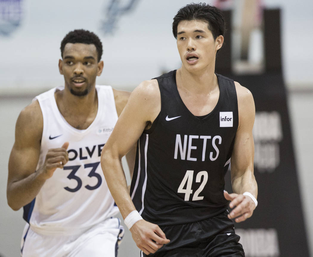 Yuta Watanabe is Japan's 'Chosen One.' He also plays in the G League. 