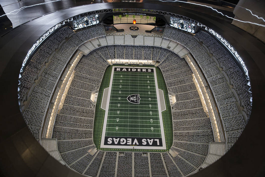 Las Vegas Raiders Virtual Seating Chart