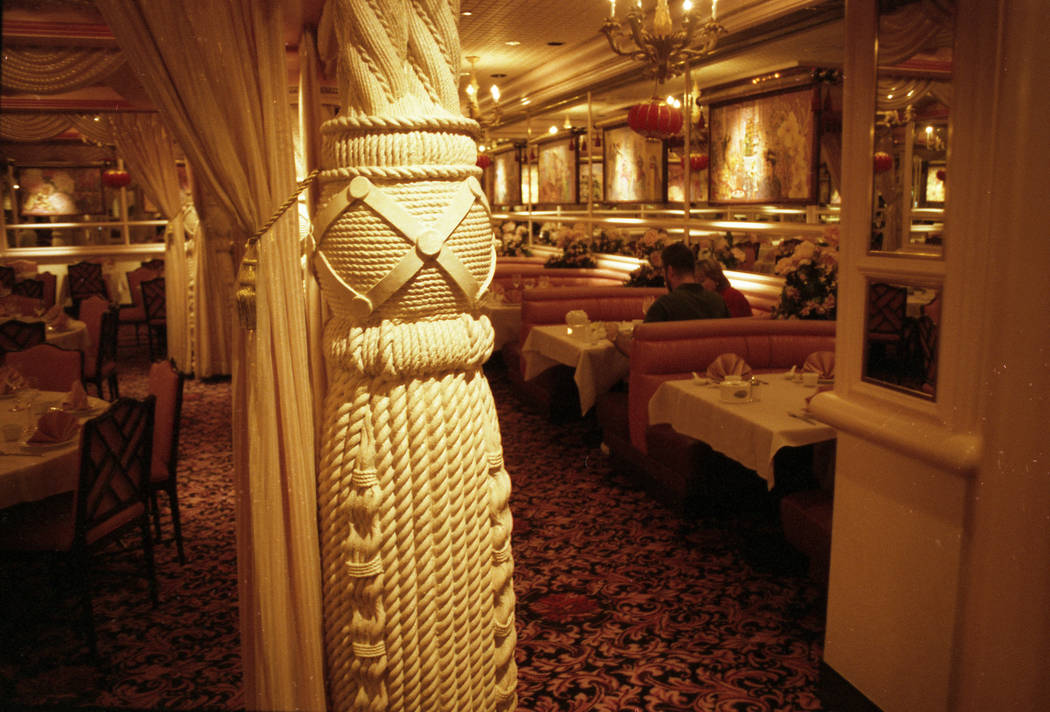 Images of The Range Steakhouse located at the Sahara hotel-casino in 1999. (Las Vegas Review-Jo ...