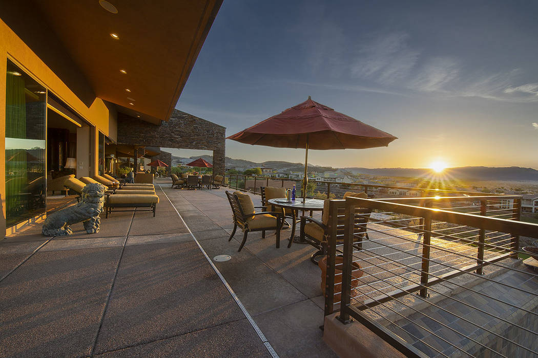The patio can accommodate more than 300 people. (Synergy/Sotheby’s International Realty)