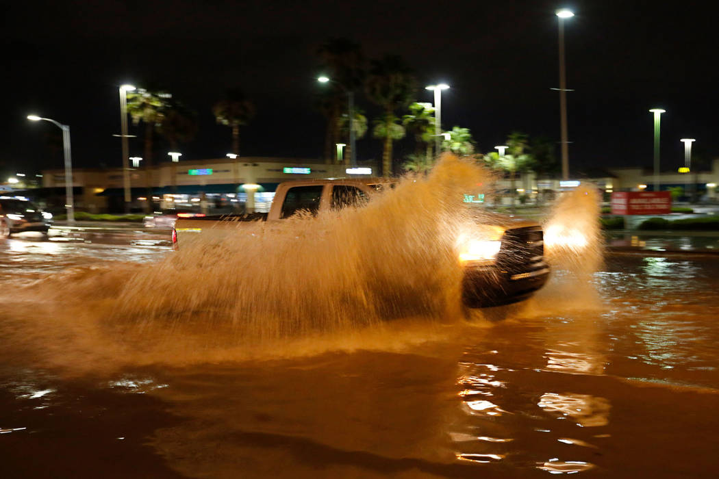 Another round of monsoon storms hits Las Vegas Valley Las Vegas