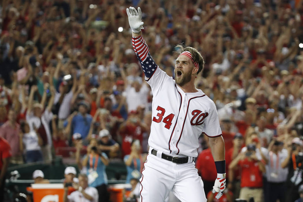 Bryce Harper wins the Home Run Derby in front of home crowd Las Vegas