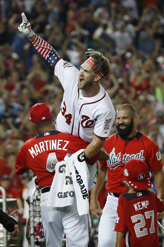 Bryce Harper wins the Home Run Derby in front of home crowd Las Vegas