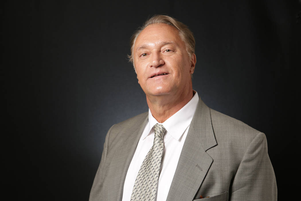 Thomas Fougere, Republican candidate for Clark County Public Administrator, is photographed at the Las Vegas Review-Journal offices on Tuesday, May 8, 2018. Michael Quine/Las Vegas Review-Journal ...