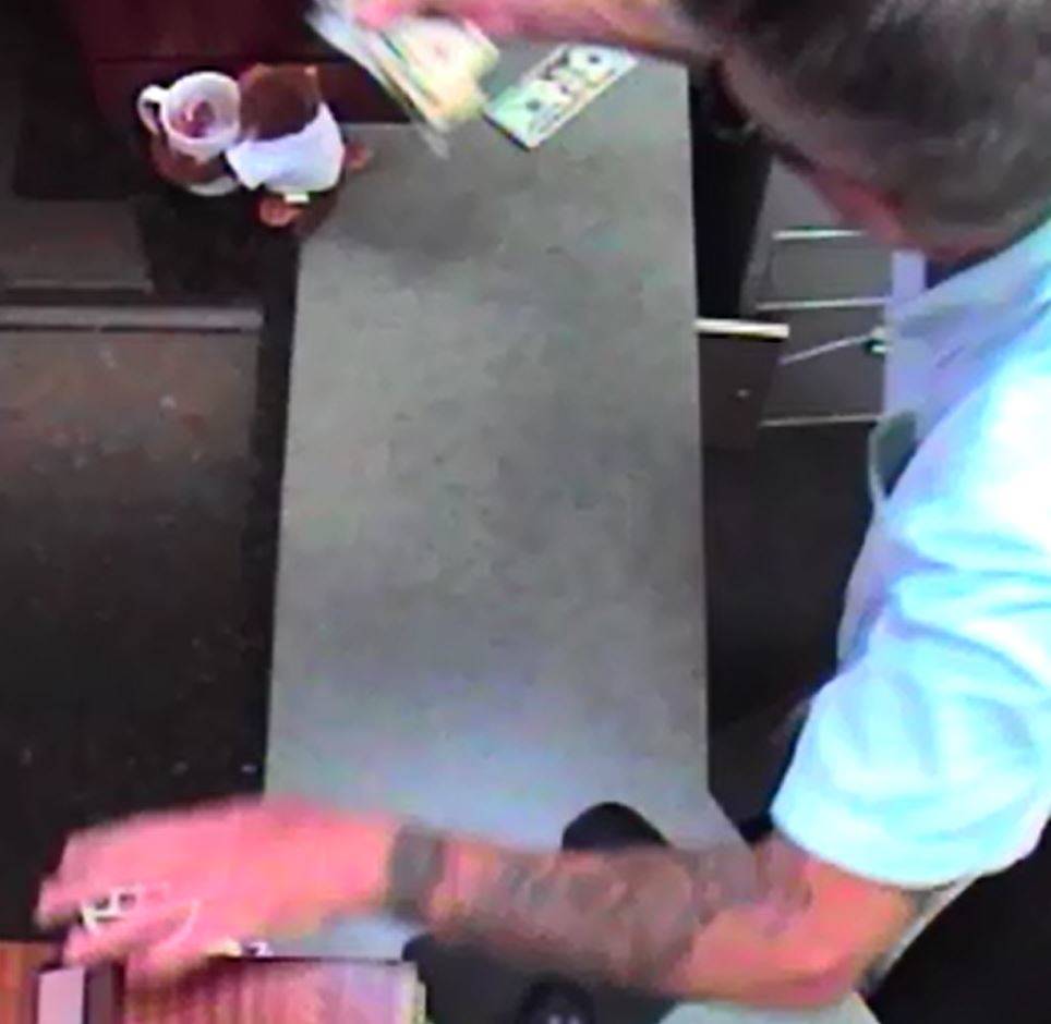 Suspect in the robbery of a Summerlin business on July 17, 2018. (Las Vegas Metropolitan Police Department)