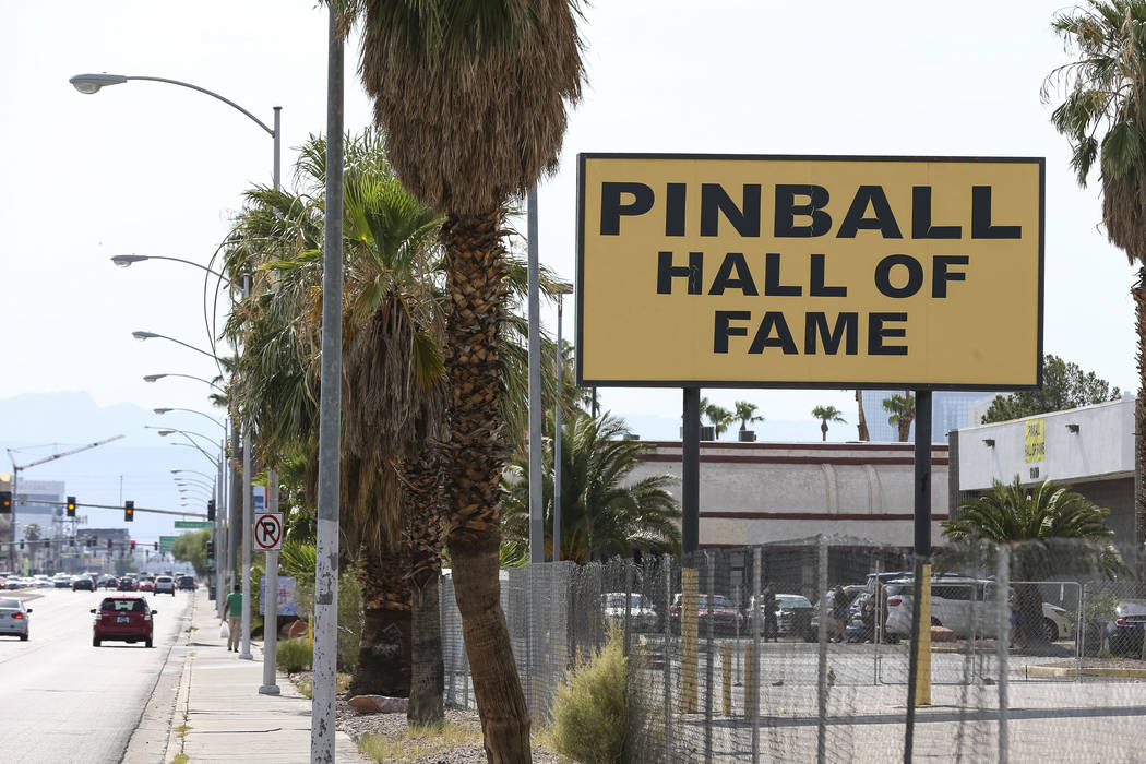 The Pinball Hall of Fame located at 1610 E. Tropicana Avenue in Las Vegas on Saturday, July 28, 2018. Richard Brian Las Vegas Review-Journal @vegasphotograph