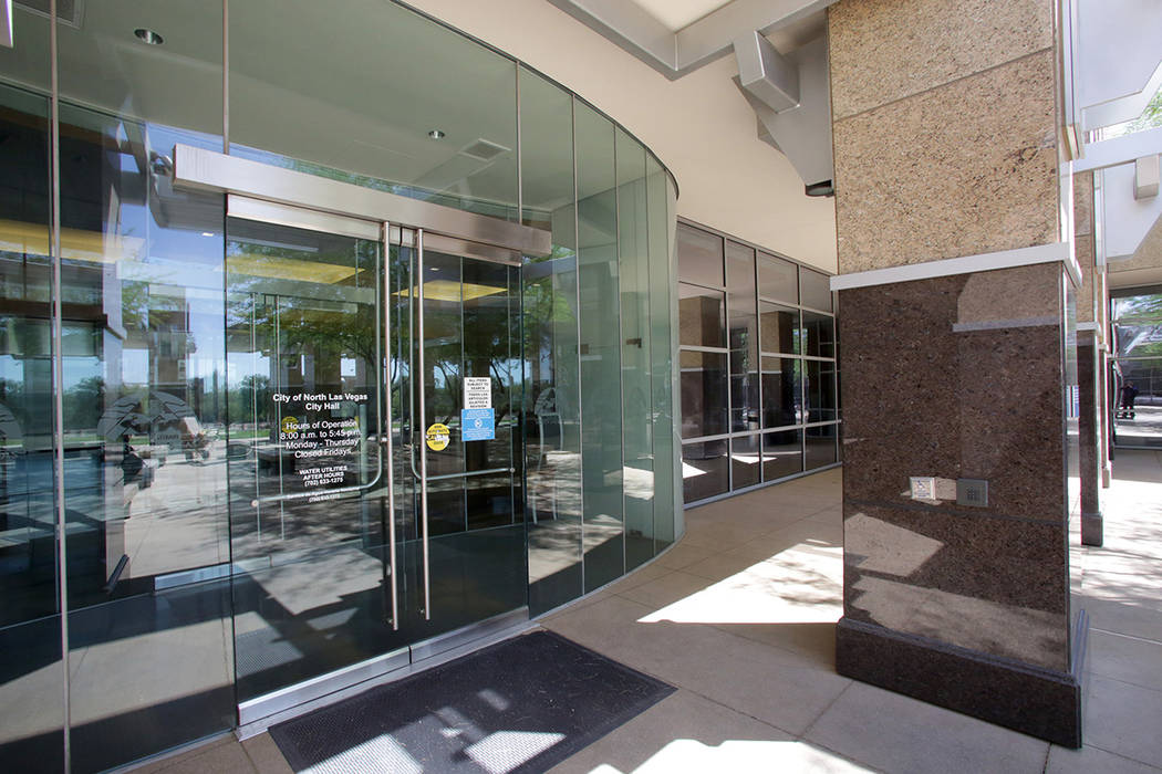 North Las Vegas City Hall. Michael Quine Las Vegas Review-Journal @Vegas88s