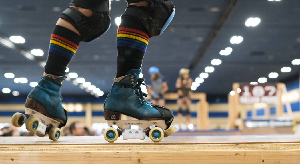 Thousands skate into Las Vegas roller derby convention Las Vegas