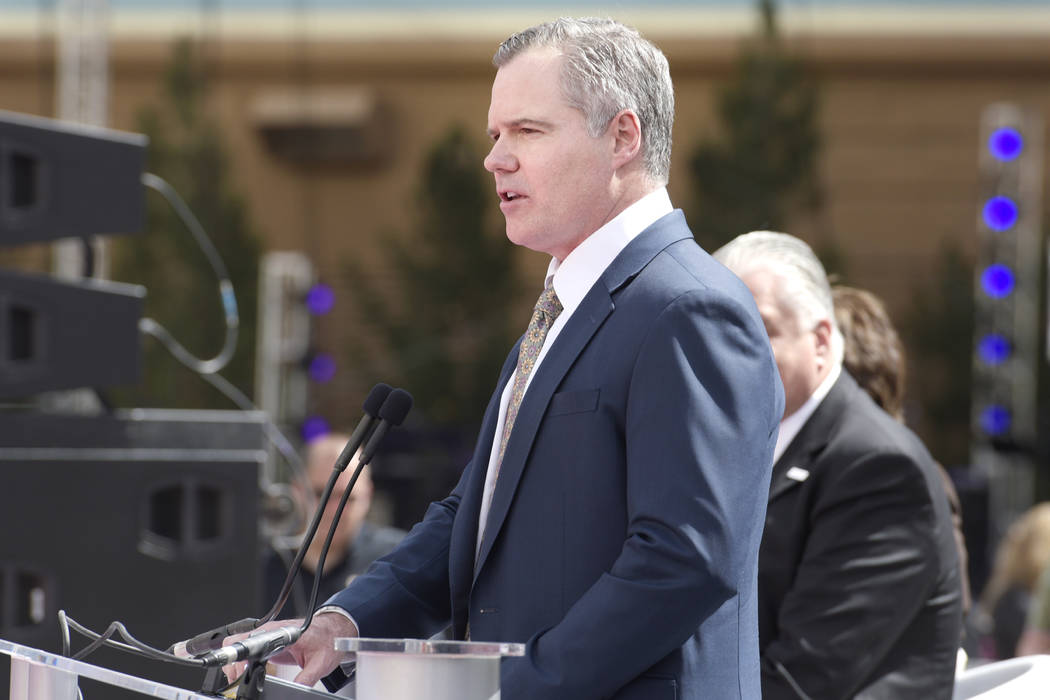 MGM Resorts International CEO Jim Murren. Sam Morris/Las Vegas News Bureau