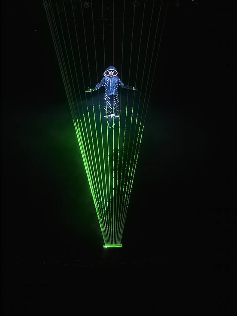 Criss Angel production. (Courtesy)