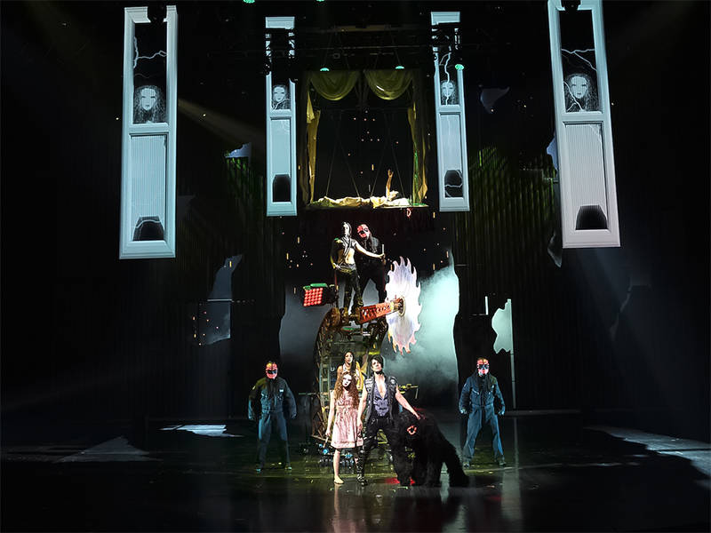 Criss Angel's production. (Courtesy)