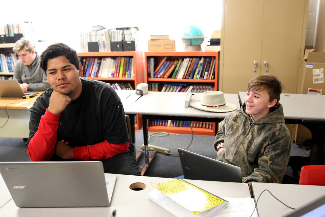 Nevada school is throwback to days of oneroom schoolhouse Education