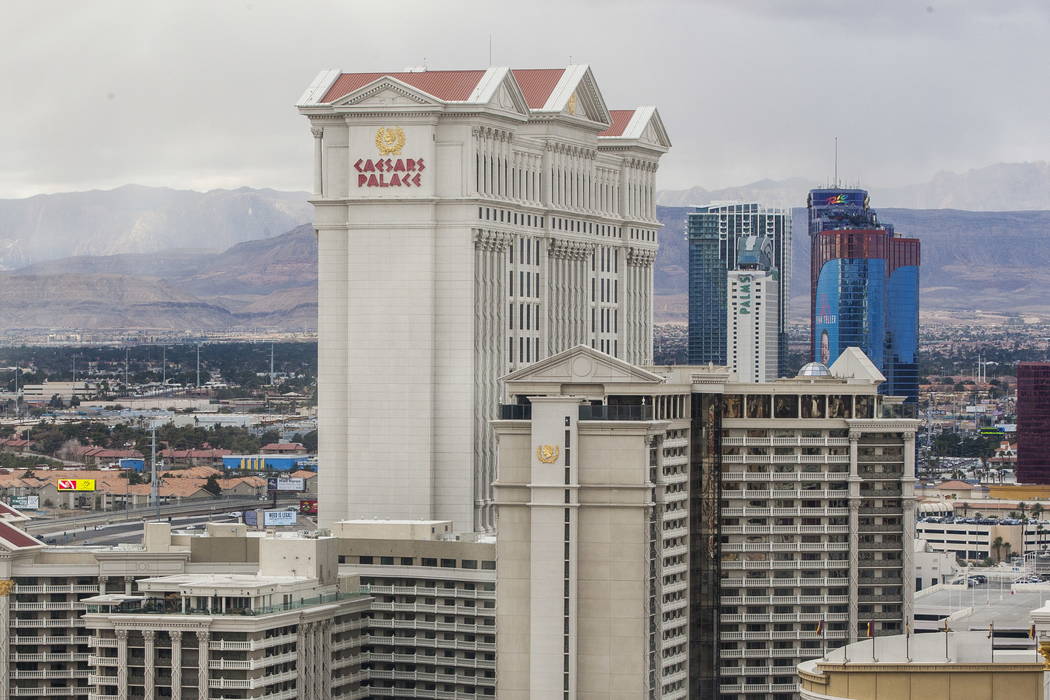 Caesars Palace in Las Vegas. (Patrick Connolly/Las Vegas Review-Journal) @PConnPie