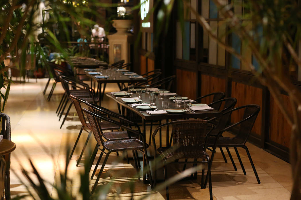 Once restaurant at the Palazzo hotel-casino in Las Vegas, Wednesday, Aug. 1, 2018. Erik Verduzco Las Vegas Review-Journal @Erik_Verduzco