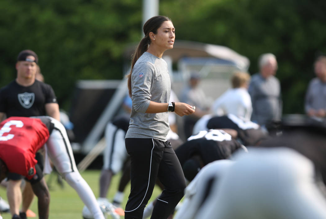 Kelsey Martinez strengthens Raiders as 1st female assistant coach, Raiders  News