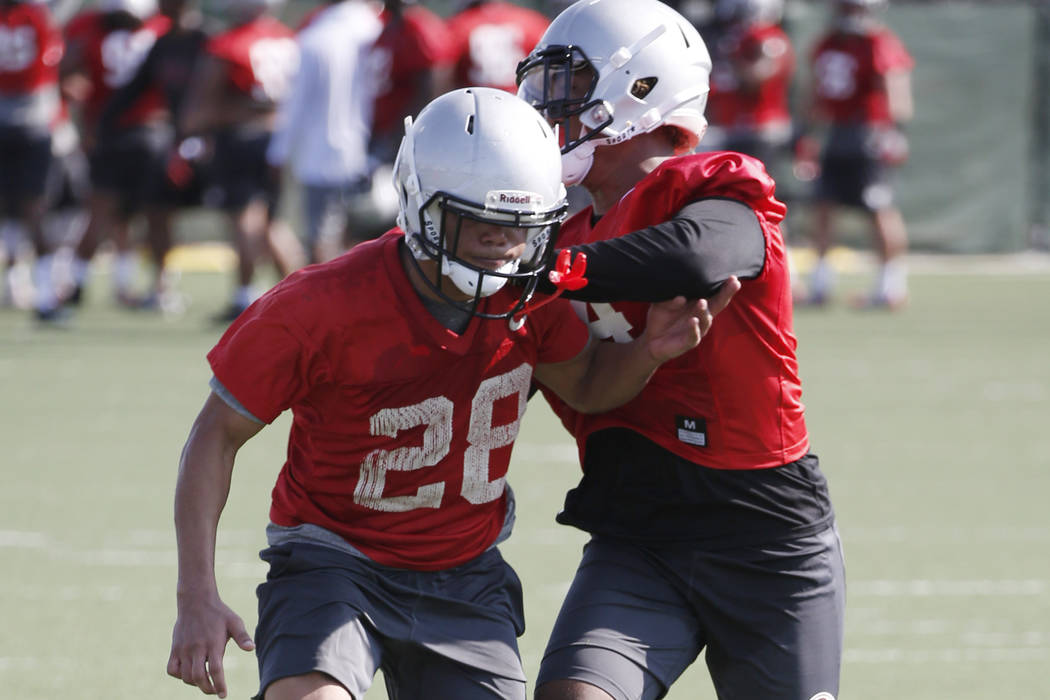UNLV football training camp recap Day 4 UNLV Football Sports UNLV