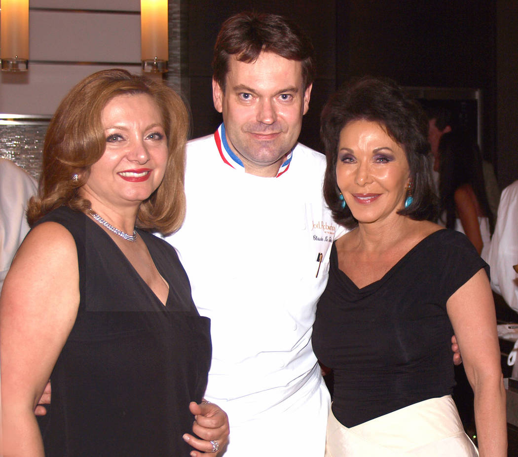 Mariam Afshai, from left, chef Claude Le Tohic and Wendy Plaster Mariam Afshai, from left, chef Claude Le Tohic and Wendy Plaster
