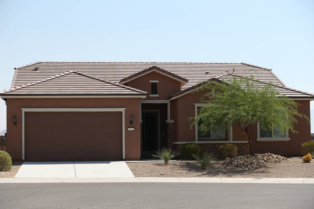 Las Vegas Strip gunman Stephen Paddock's house in Mesquite, Nev., Tuesday, Aug. 7, 2018. Erik Verduzco Las Vegas Review-Journal @Erik_Verduzco